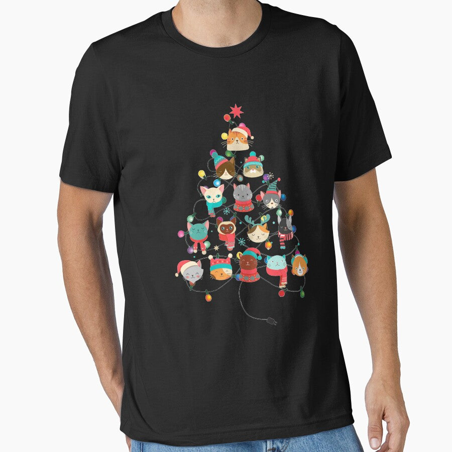 Funny Christmas Cat Lovers Gift by RessieSmitham