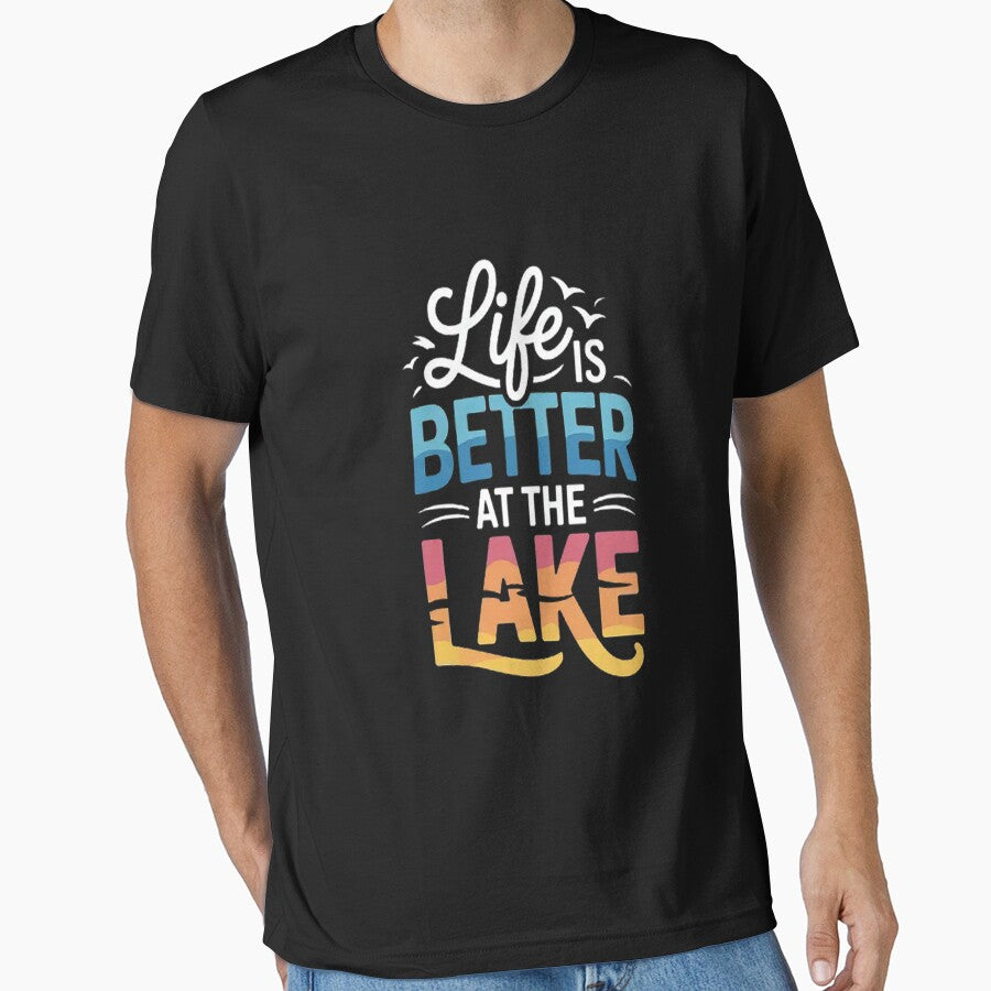 Life is better at the lake Fishing Boating Lake Life by LacostCarl