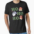 Ho Ho Ho Christmas Santa dog groovy retro vintage funny family xmas time by TNwandesignart