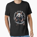Opossum with Sword and Inscription. by GraveKey