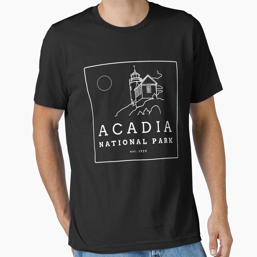Vintage Acadia National Park Maine Hiking by Ilyayao