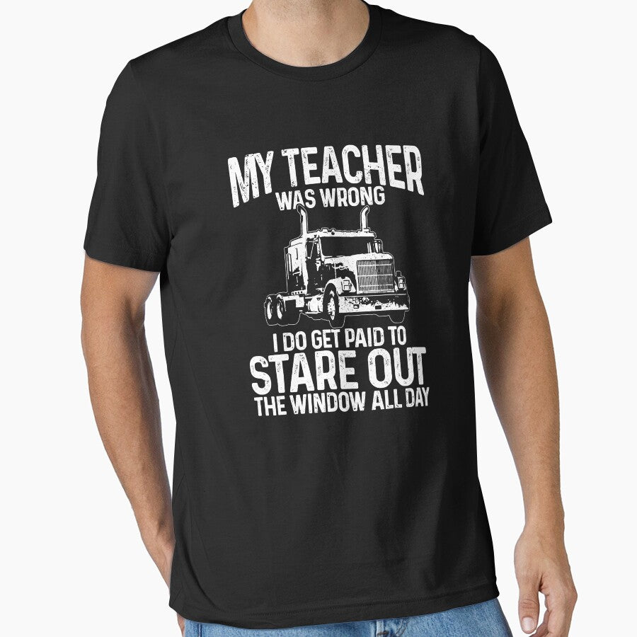 Truck Driver Trucker Big Rig Funny Saying Quote Gift by GardNewerd