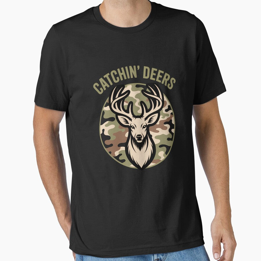 funny deer hunter deer hunting by NosuriHanArt