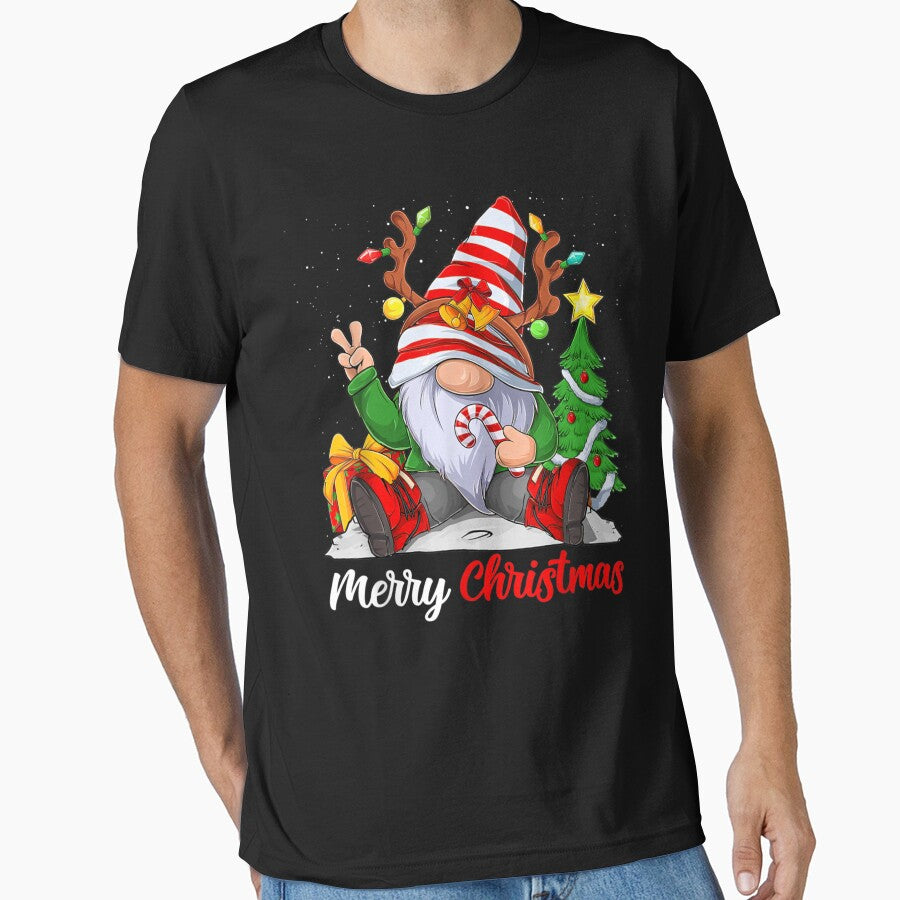 Merry Christmas Gnome Family Christmas by Rosartistshop