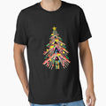 Book Christmas Tree Bookworm Book Love To Read Reading Gear by DynamicDesign