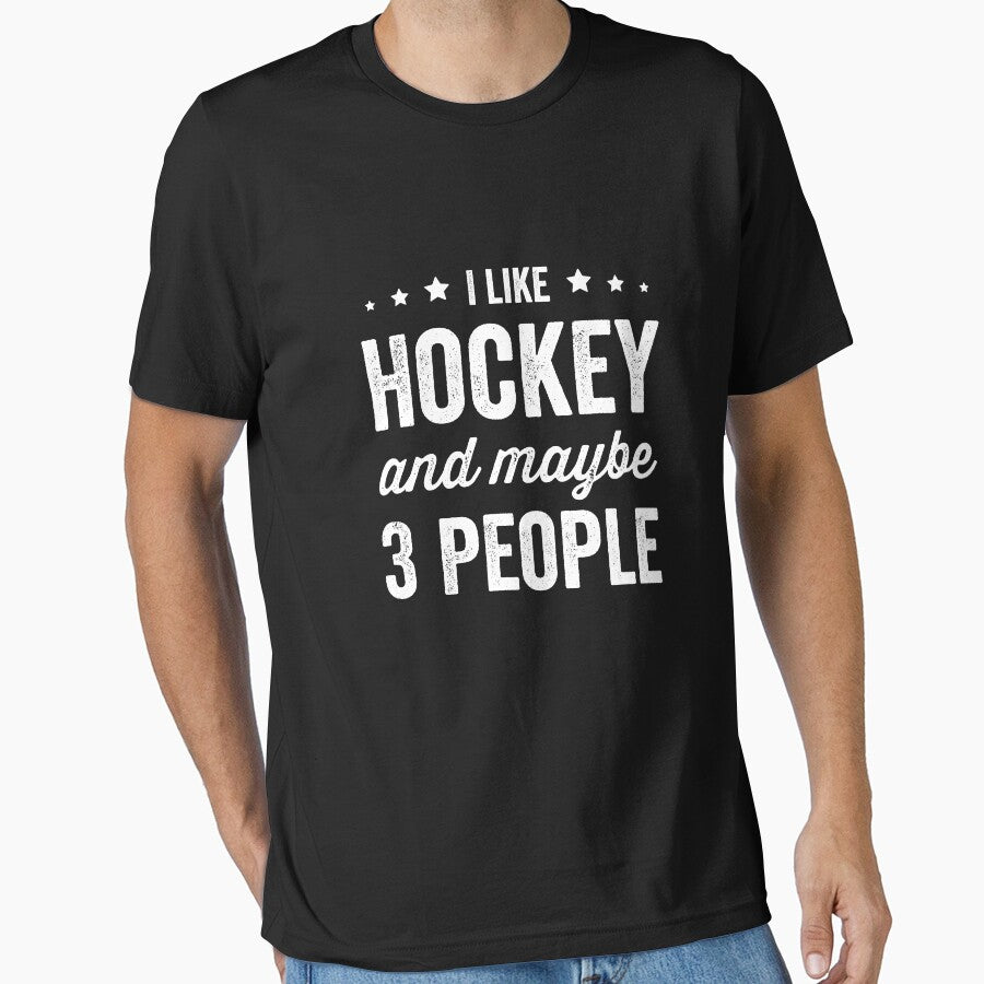 I Like Hockey And Maybe 3 People Hockey Lover by RareBunny