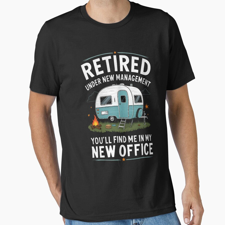 Retirement Retired Funny Camper Camp Camping by FrankBaird Unisex