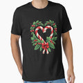 Candy Cane Crew Xmas Merry and Bright Red and White by BongsEmporium