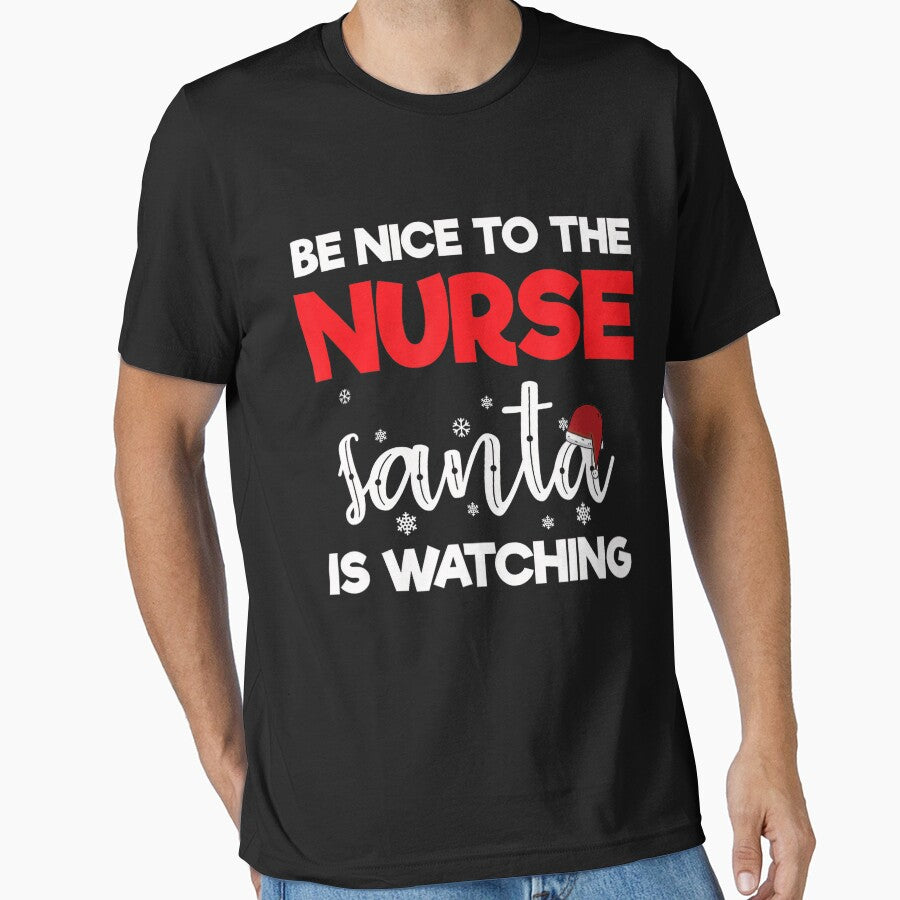 Nurse Nurse Be Retro Christmas Watching Santa is Classic To Nice The Vintage by FrankyTepper