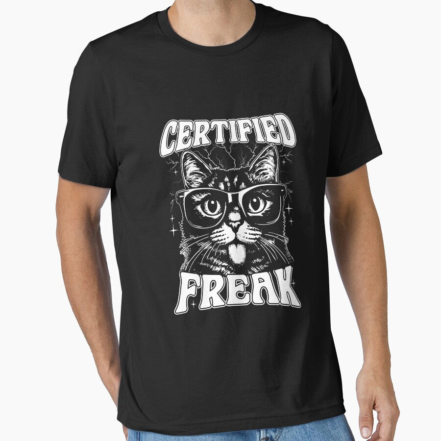 Cat Meme Certified Freak by kashiart