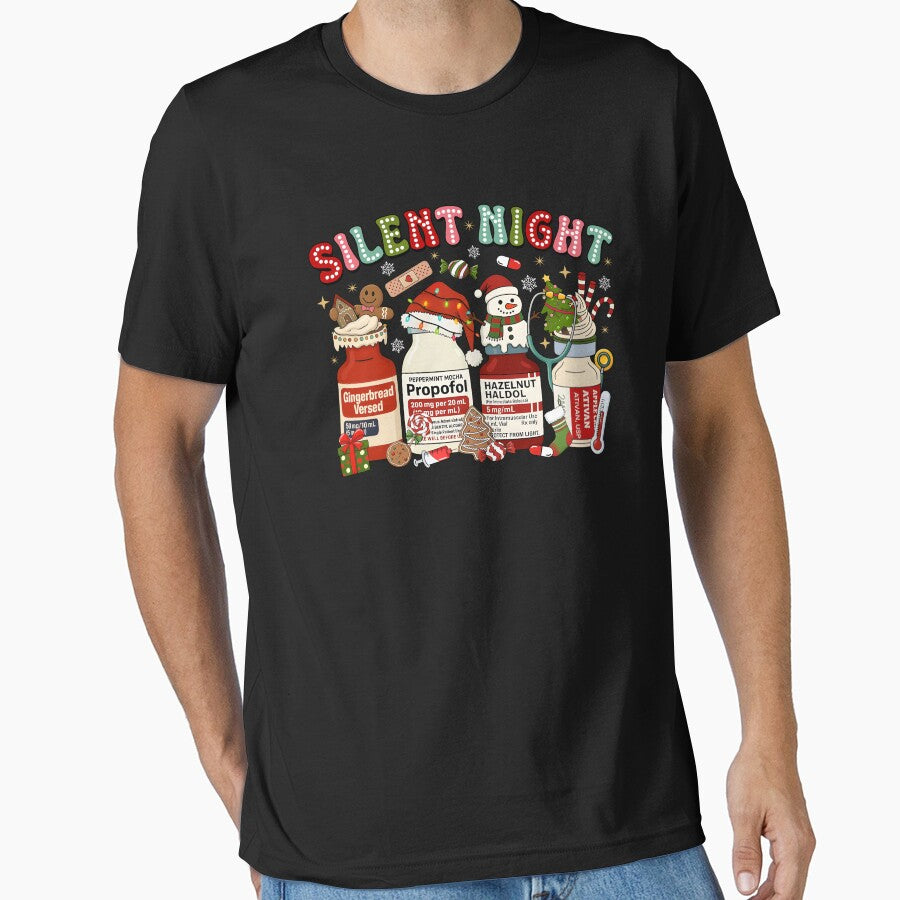 Silent Night Christmas Nurse by JeffGrinble