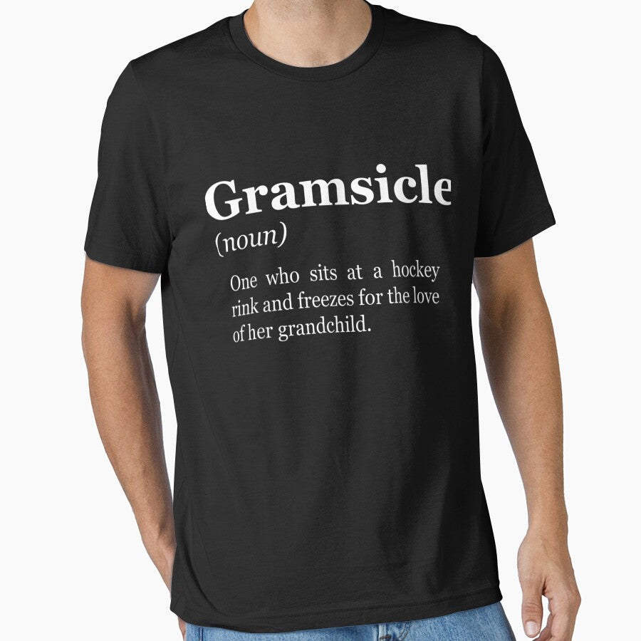 Gramsicle Funny Hockey Grandma Sicle by baseballja