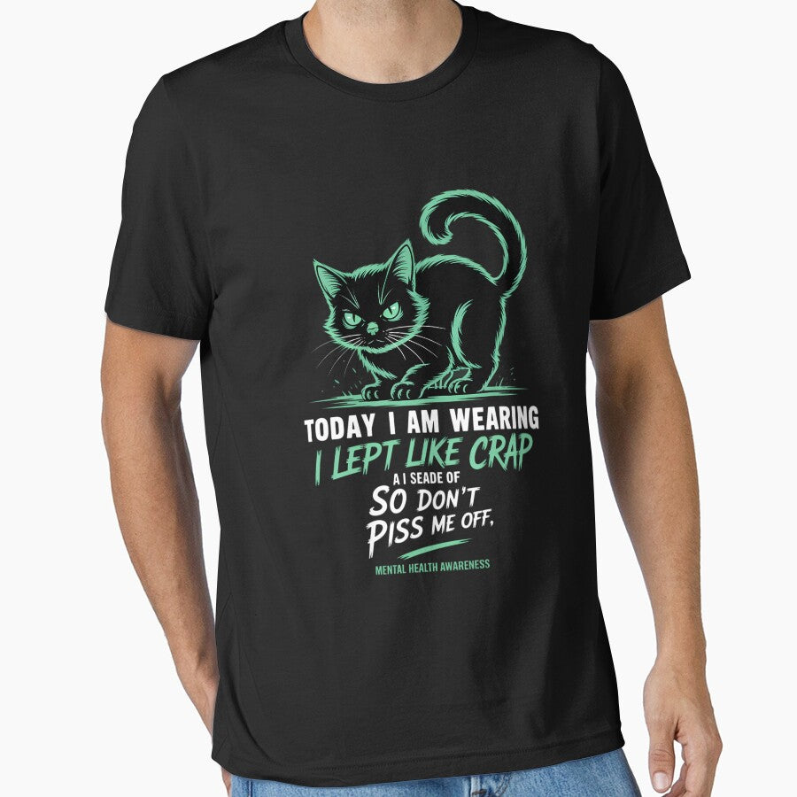 Today I Am Wearing A Lovely Shade Mental Health Awareness by DoorwayThreads