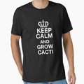 Keep Calm Grow Cacti Fun Gardening Design by LGamble12345