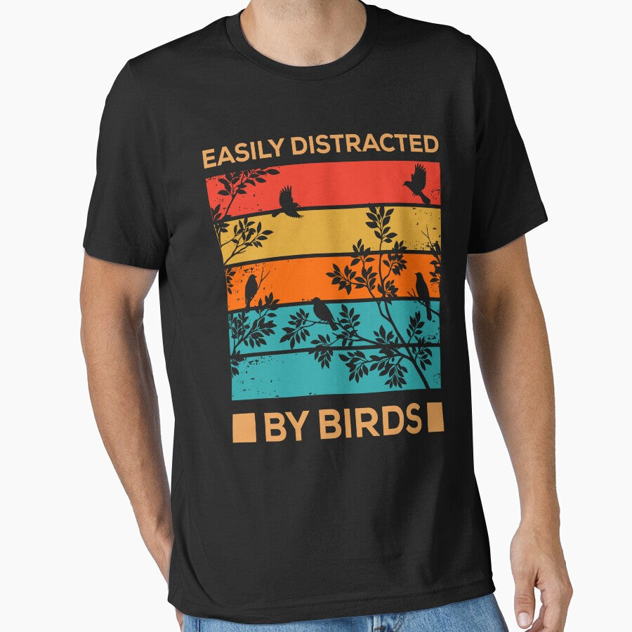 Easily Distracted By Birds by mybegoniatee