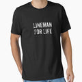 Power Lineman Distressed Design Lineman For Life by RozWatts
