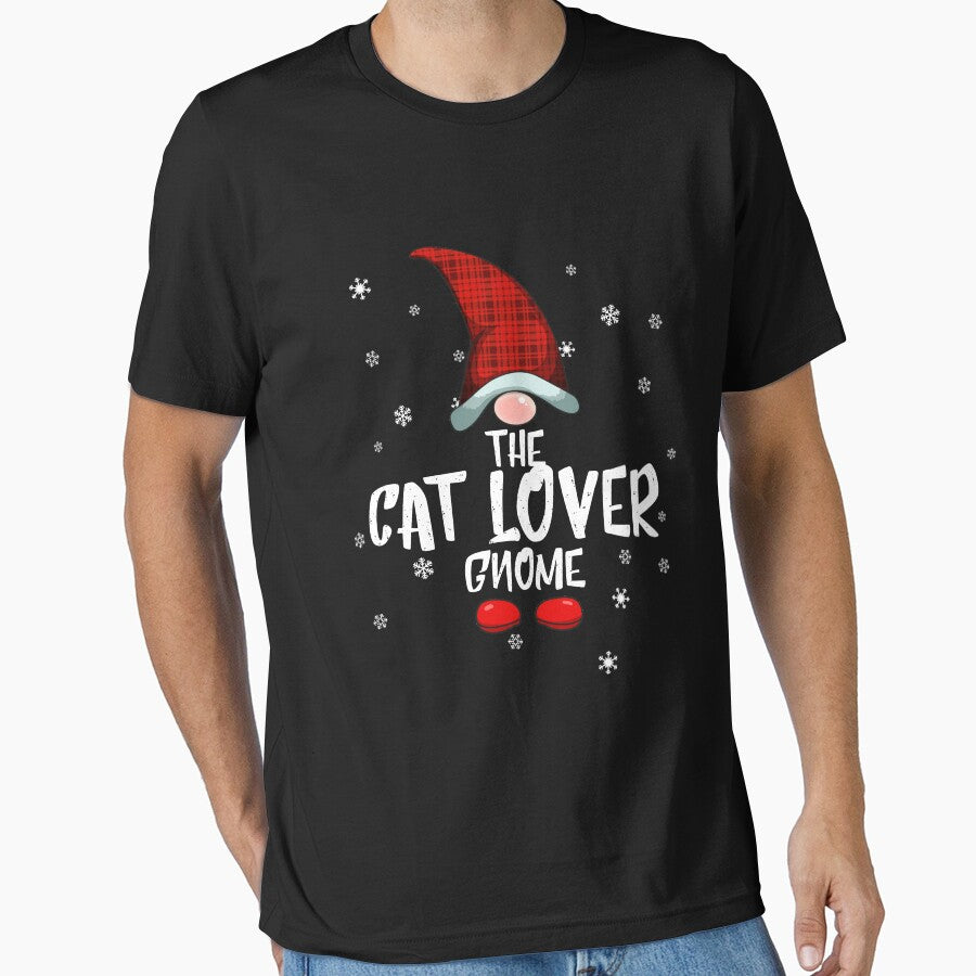 Cat Lover Gnome Family Christmas Pajama Cat Lover Gnome Gear by DynamicDesign