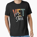 Funny Vet Tech Art Men Women Veterinarian by cidolopez