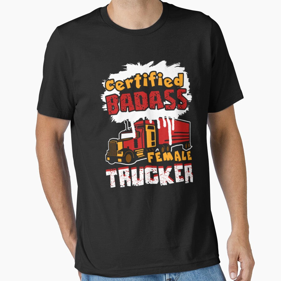 Certified Female Trucker by aryagiri