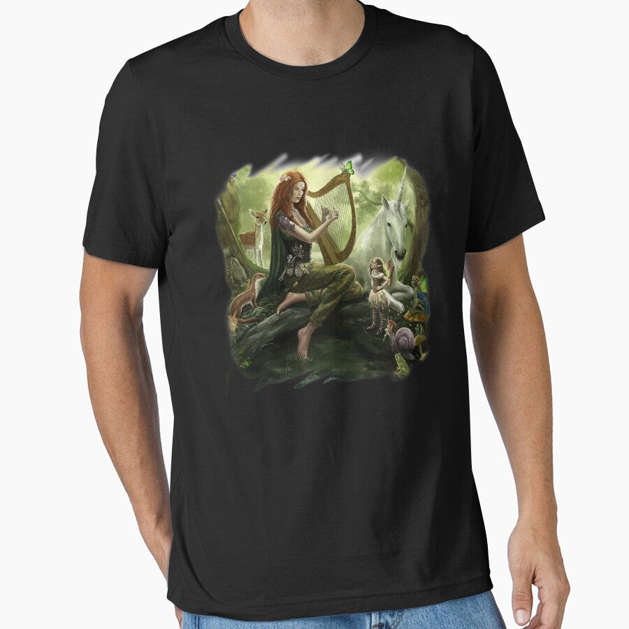 Fairycore Fairy Harp Aesthetic Cottagecore Nature Animals by Dressed For  Duty