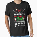 Santa's Favorite Math Teacher - Funny Christmas Santa Hat by AMINE  ★★★★★