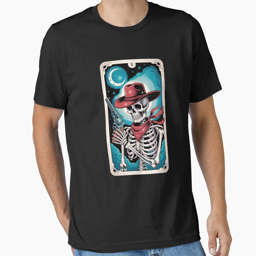 The Cowboy Card Skeleton Christmas by Patricsselin