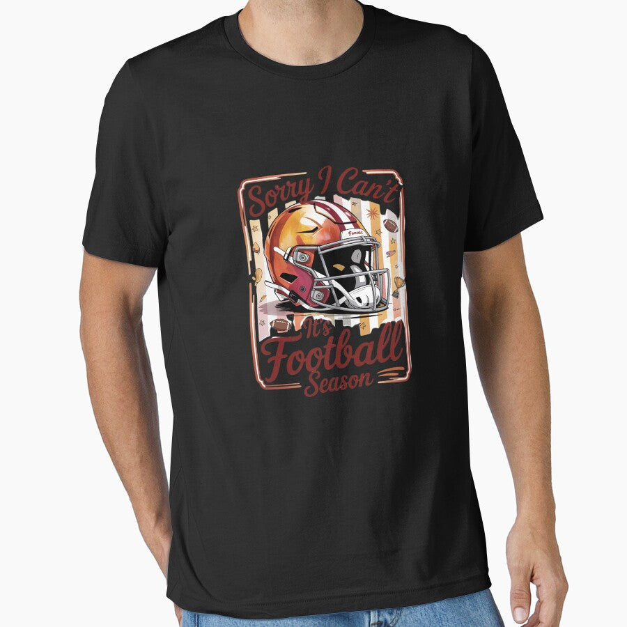 Sorry I Can't It Is Football Season Game Day Football Mom by CultureSpec