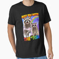 Funny Raccoon Meme Rizz Em With The Tism by LeoVargasVelha
