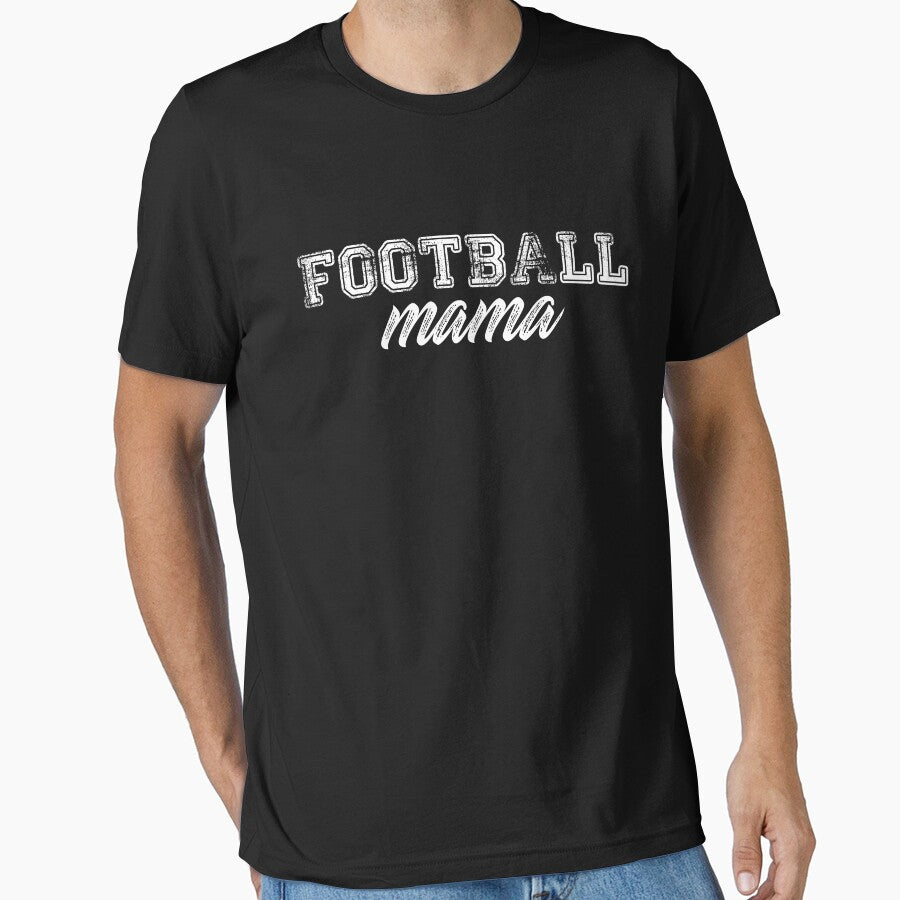 Football Mama T shirt by Mill8ion