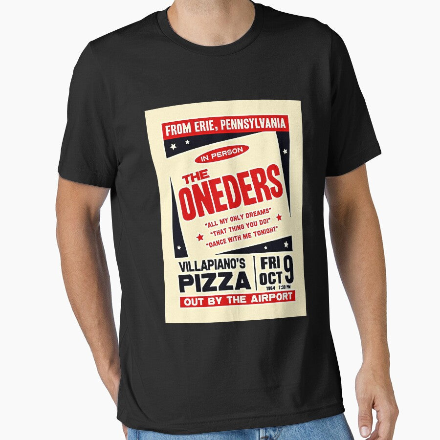 Villapiano_s Pizza T-Shirt Classic T-Shirt by Annahua239