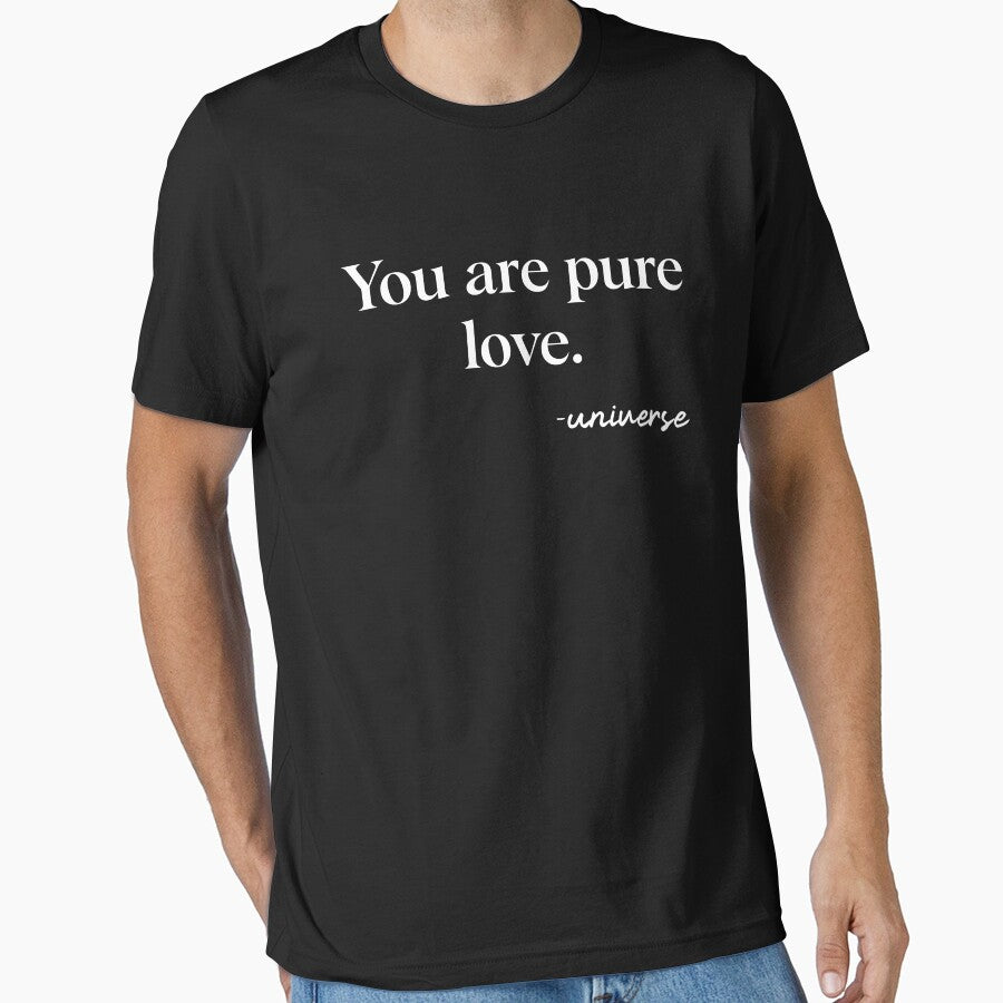 Pure Love Quote For A Motivation Humanity Believer by Nessshirts
