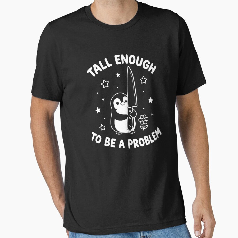 Tall Enough to Be a Problem Funny Duck Humor by LASTIQUE-dd