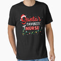 Santa's Favorite Nurse Nurse Christmas Nursing by JonathanJeffrey