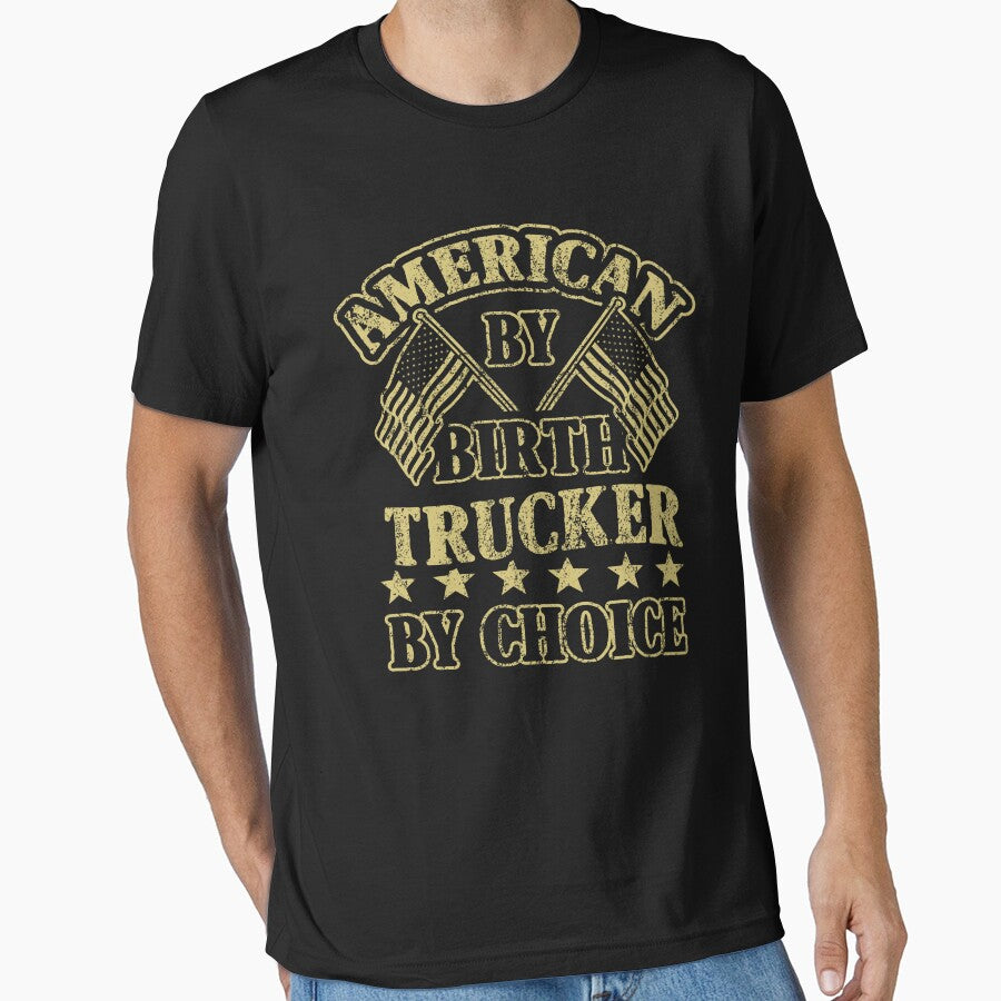 American By Birth Trucker By Choice by ktmaem
