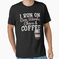 Coffee Lover Funny Sayings ,  I run On Coffee by remonss