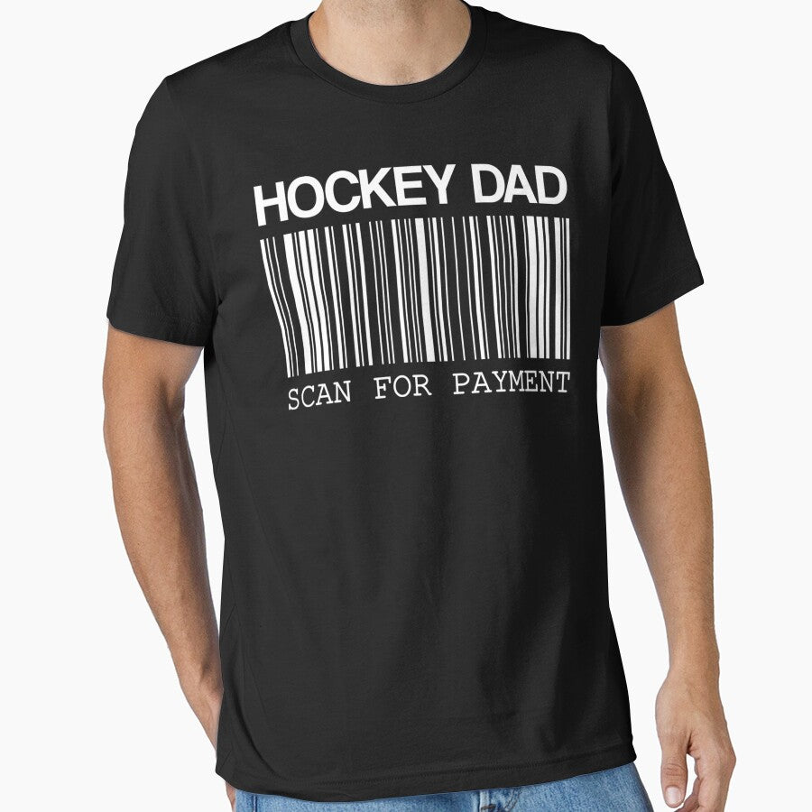 Scan For Payment Hockey Dad by DanteShop