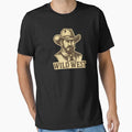 Wild West Cowboy – Vintage Western Graphic Tee by MerkAkid