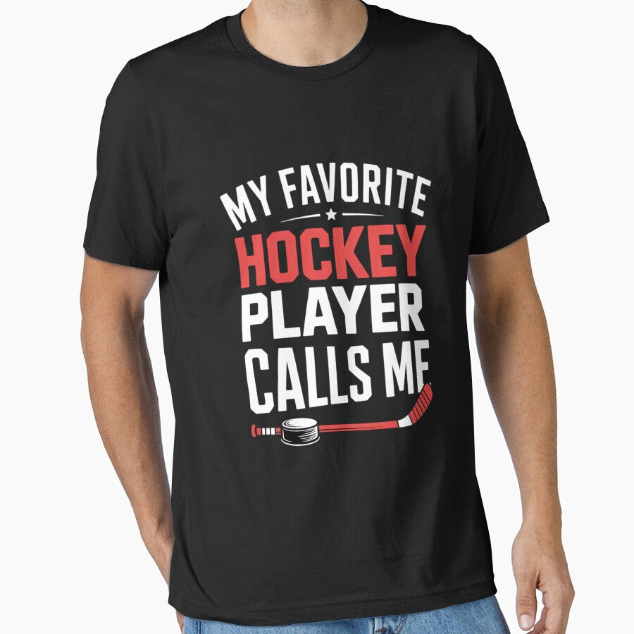 My Favorite Hockey Player Calls Me Mom Mothers Day by AsteriskDatBArt