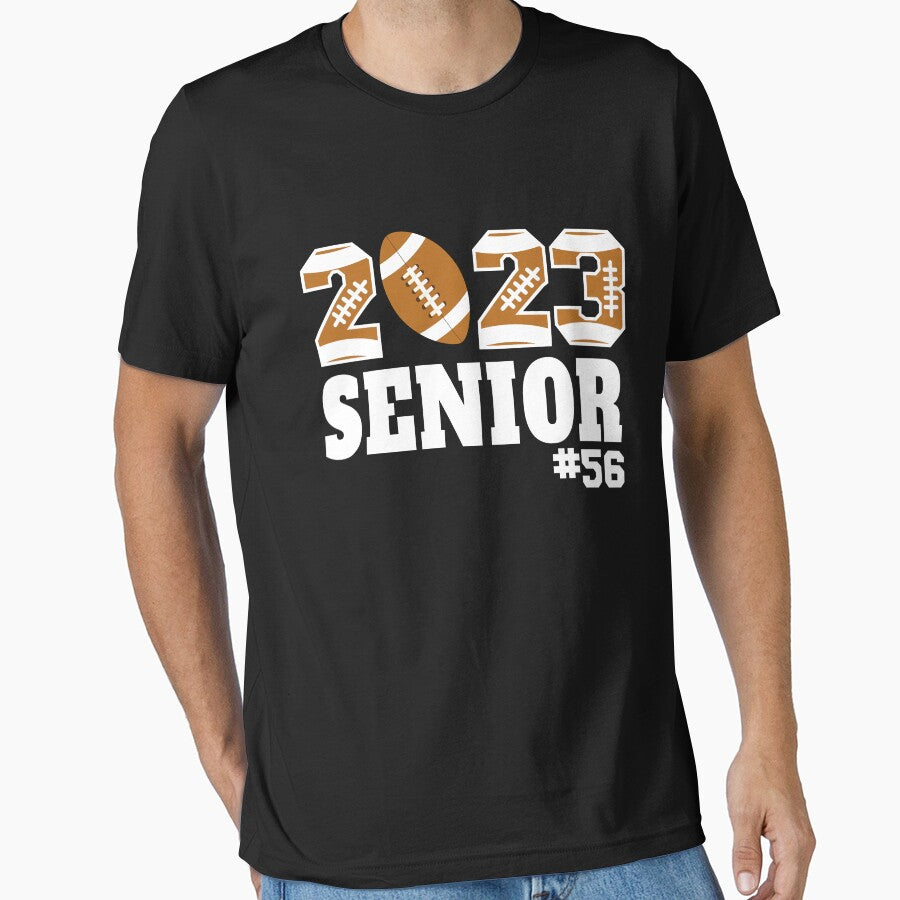 Football Shirt, Football Senior Shirt, Senior 2023, Game Day Shirt, Senior Mom Shirt, Football Dad Shirt, Class Of 2023, Football Spirit Tee by Summer-stars