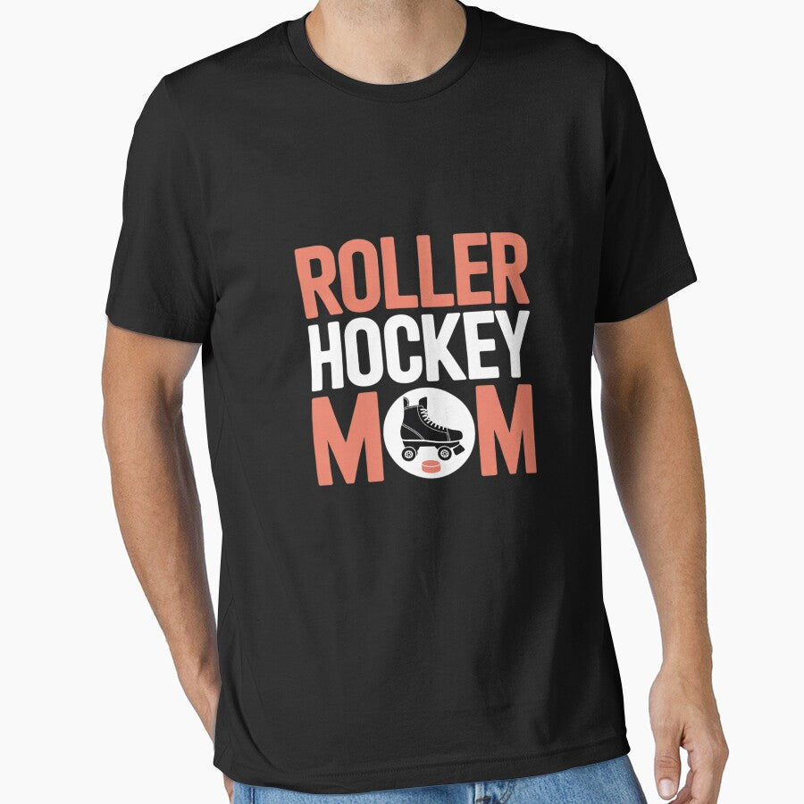 Roller Hockey Mom Mothers Day Quad Hockey Roller Skate by ShelFisher