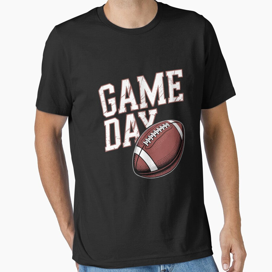 Game Day, Football Watching, Tailgate Party, Football Game by lilLilaBatArt