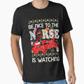 Retro is Be Nurse Vintage To Christmas Nurse Nice Classic Watching The Santa by FrankyTepper