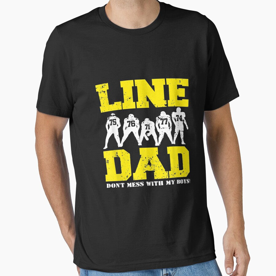 Offensive Lineman Line Dad by idabry