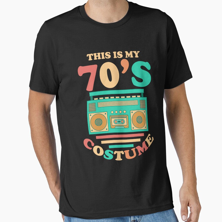 This Is My 70s Costume Shirt 1970s Retro Vintage 70s Party by Digital Story Time
