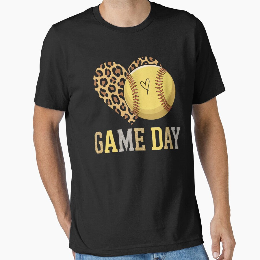 Softball Game Day by StephenDDArt
