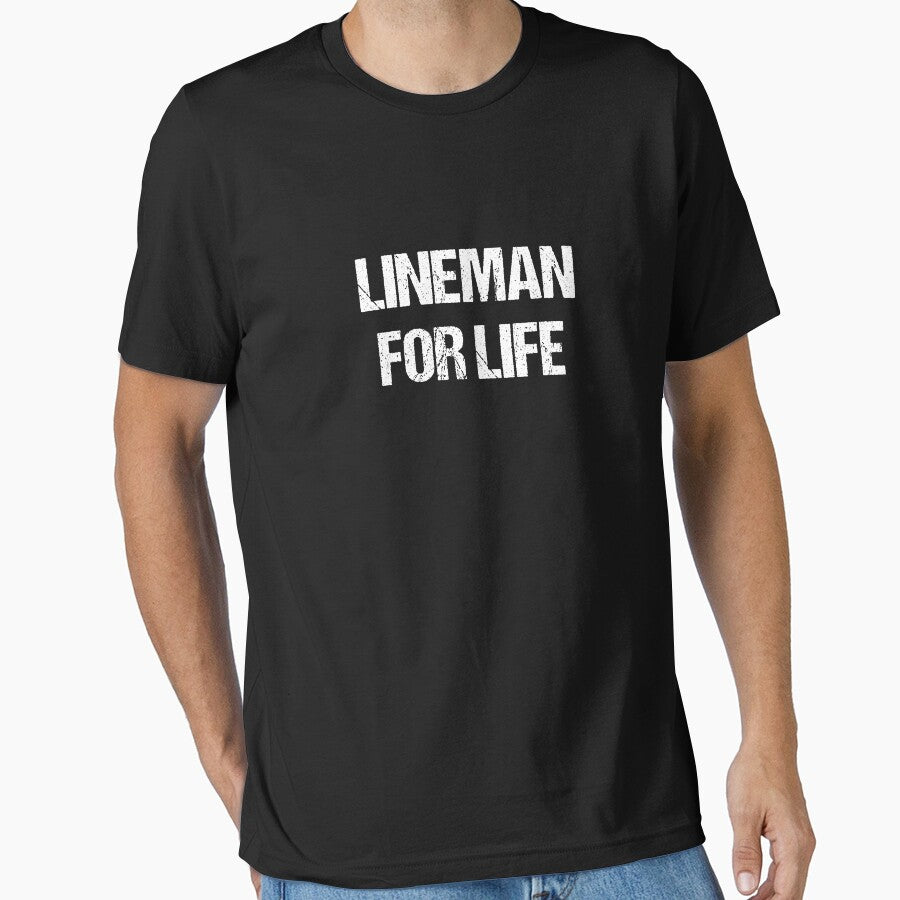 Power Lineman Gift Lineman For Life by RozWatts