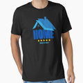Home. Five Stars. Would Not Leave. Funny Introvert Design by Nathalie Aynié