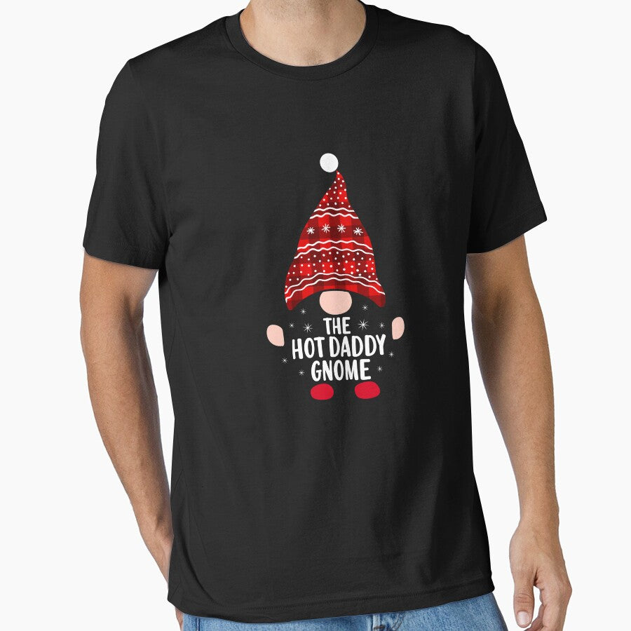 The Hot daddy Gnome Christmas Gnome Funny Family by MollinS7