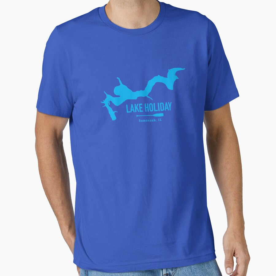 Lake Holiday - Somonauk, IL - Lake Graphic by BlueSkyTheory