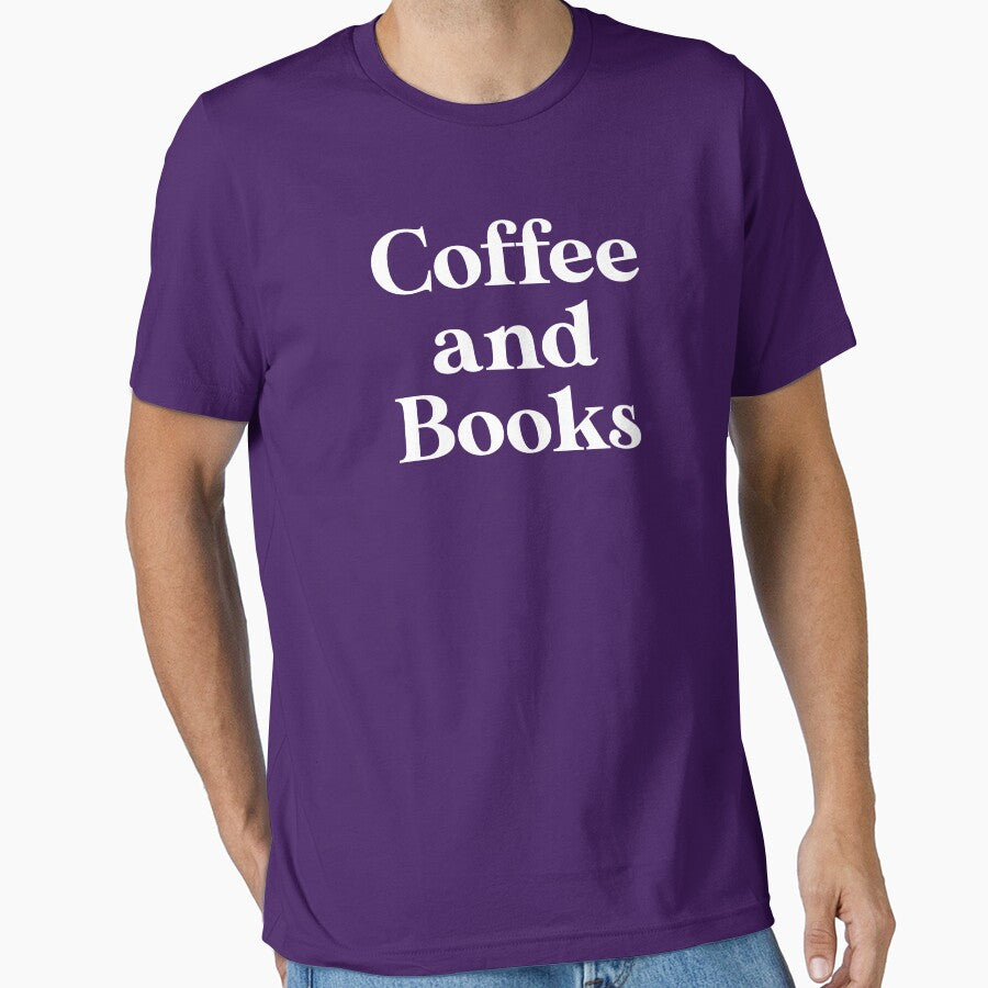 Funny Book Lover Gift For Women Men Coffee and Books by kmcollectible